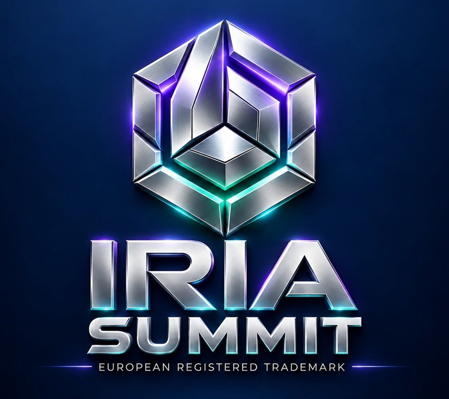 Brasão IRIA SUMMIT · marca europeia registrada