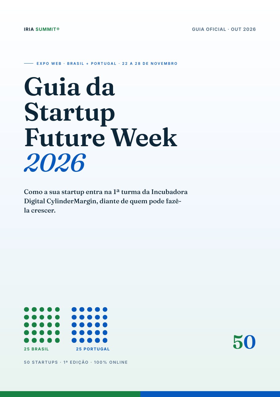 Capa do Guia da Startup Future Week 2026